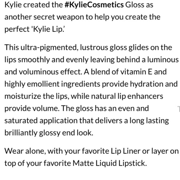 Kylie Jenner Gloss Poppin’ 💋 - Picture 11 of 11
